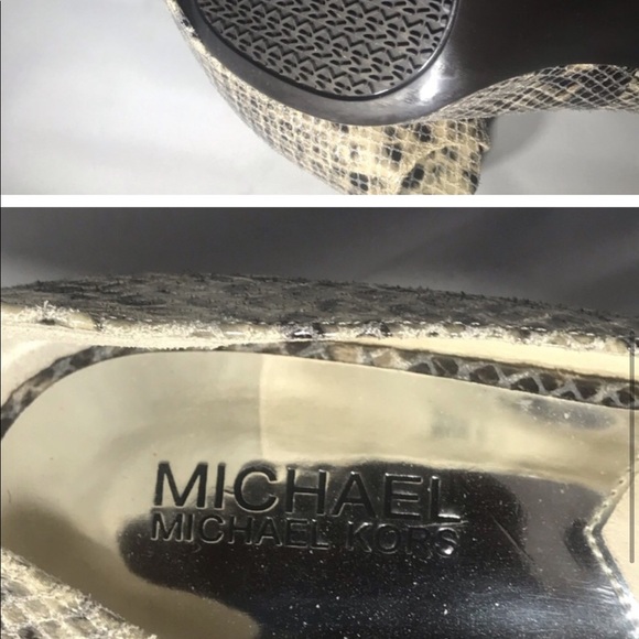 Beautiful MK heels - 🖤peep toe ‘ like new !!!!🖤 - Picture 2 of 4